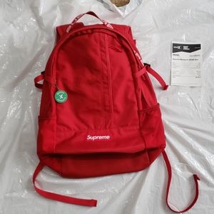 Red Supreme Backpack SS18
